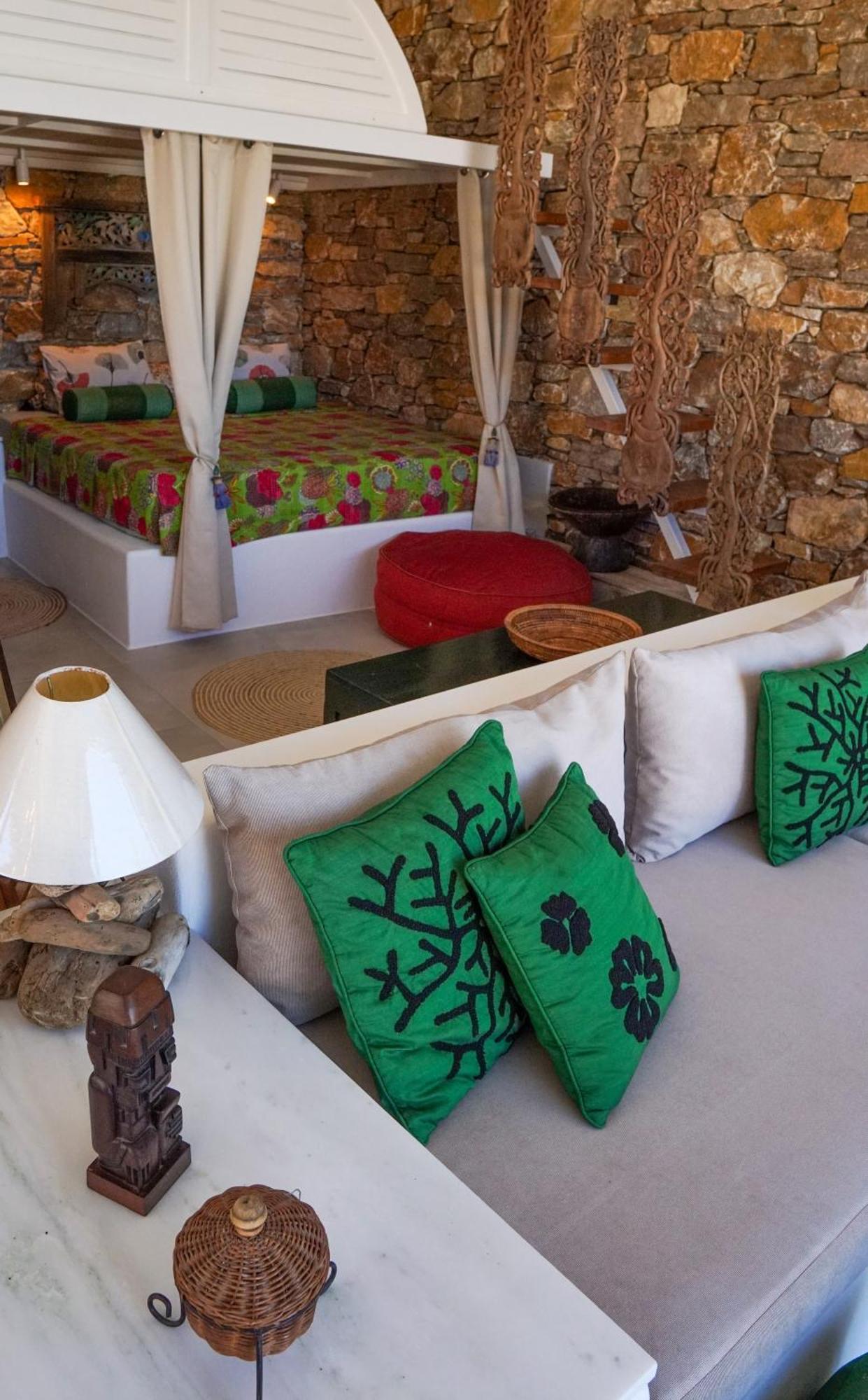 Villa Zen Dans Le Bleu Ermoupoli Ngoại thất bức ảnh