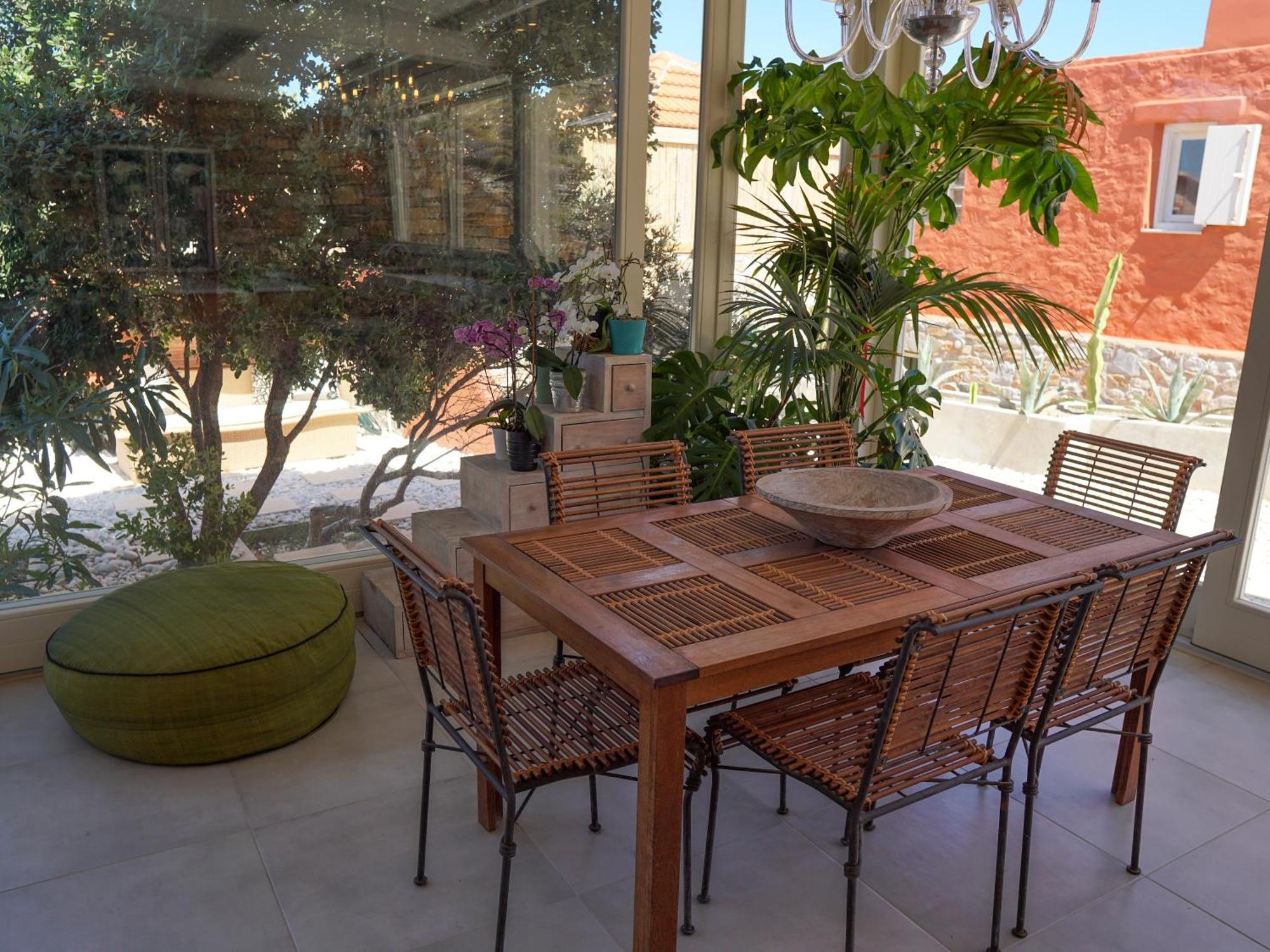 Villa Zen Dans Le Bleu Ermoupoli Ngoại thất bức ảnh