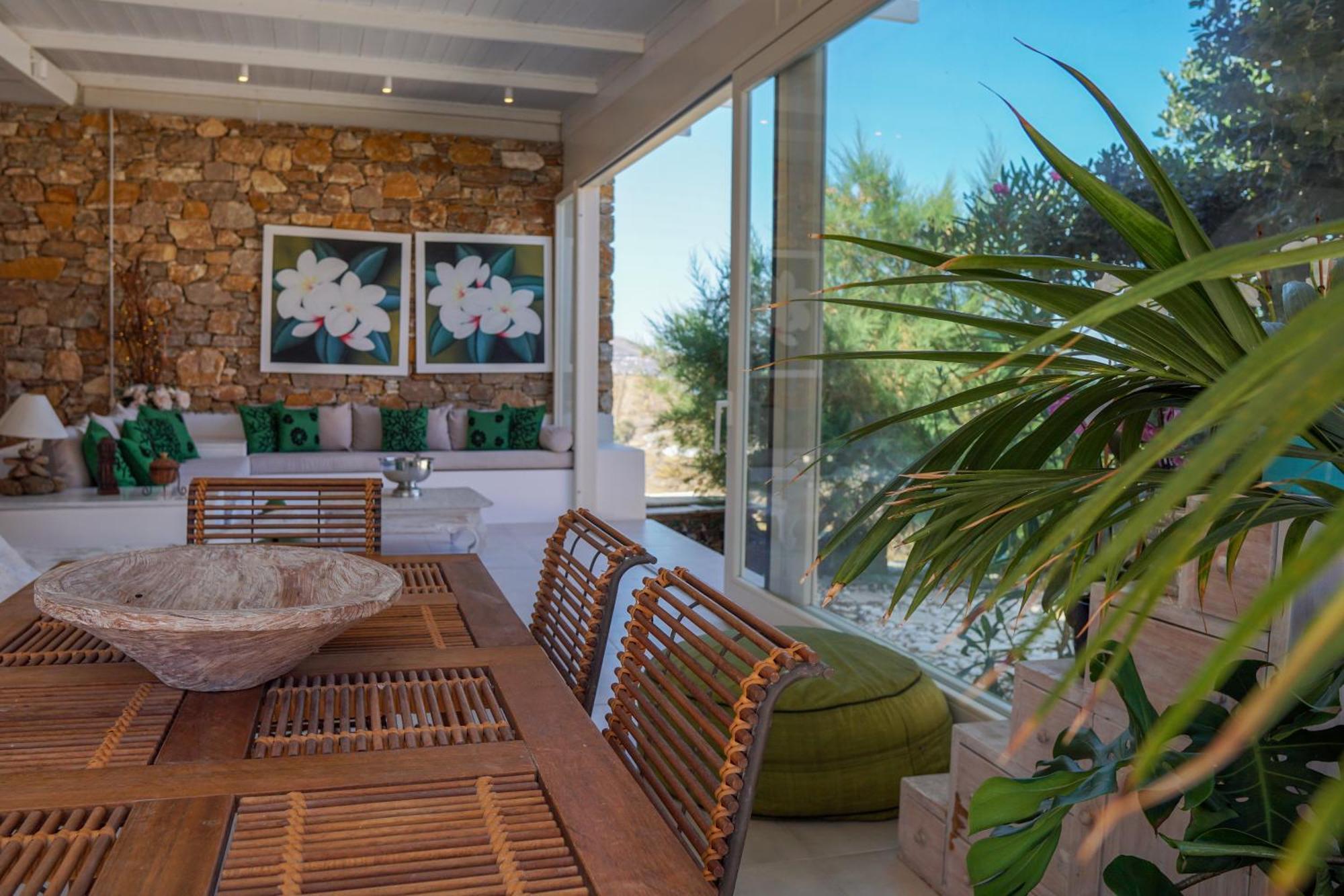 Villa Zen Dans Le Bleu Ermoupoli Ngoại thất bức ảnh