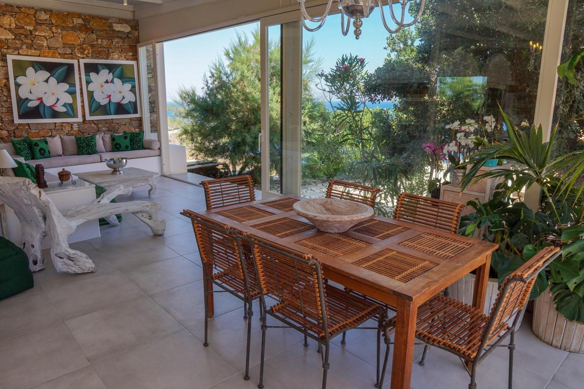 Villa Zen Dans Le Bleu Ermoupoli Ngoại thất bức ảnh