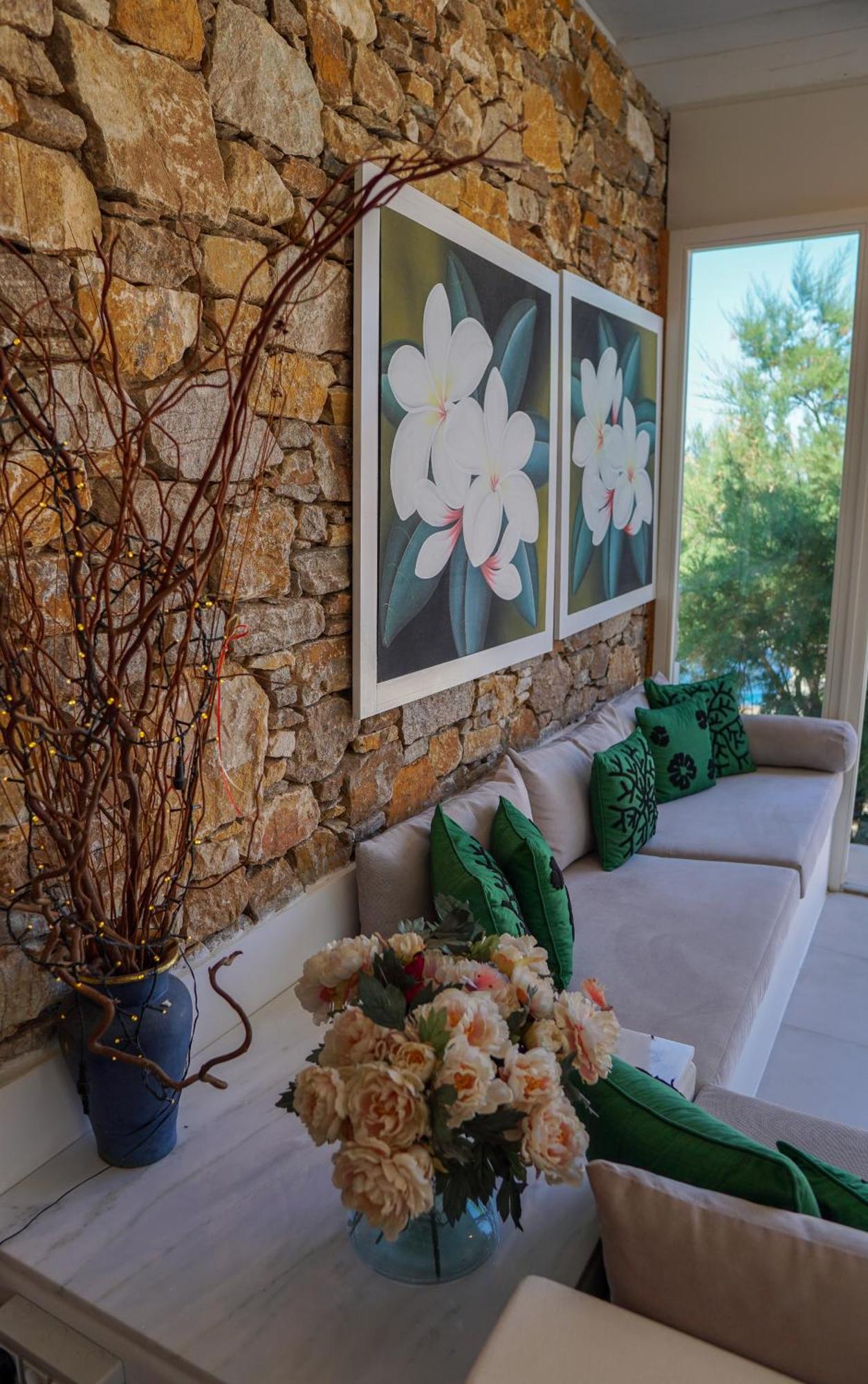 Villa Zen Dans Le Bleu Ermoupoli Ngoại thất bức ảnh