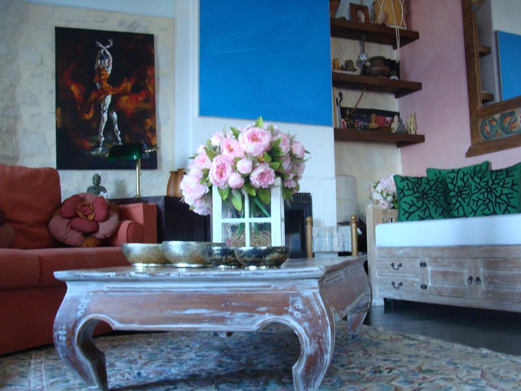 Villa Zen Dans Le Bleu Ermoupoli Ngoại thất bức ảnh
